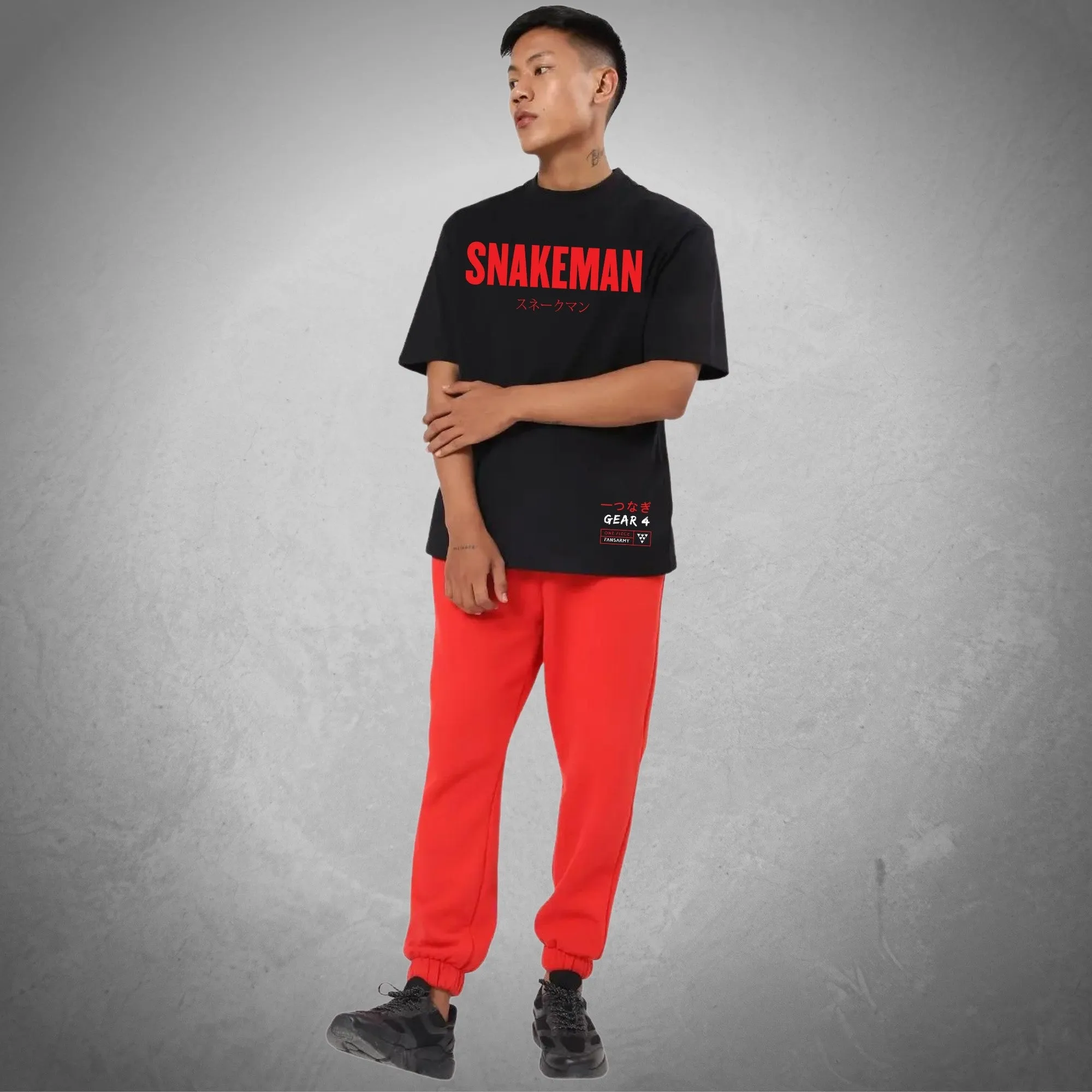 Snakeman Over Sized Anime T-shirt