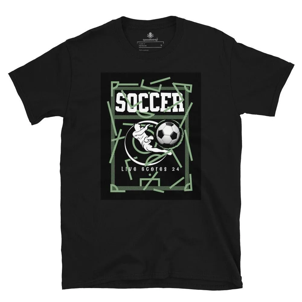 Soccer Live Scores 24 |Short-Sleeve Unisex Soft Style T-Shirt