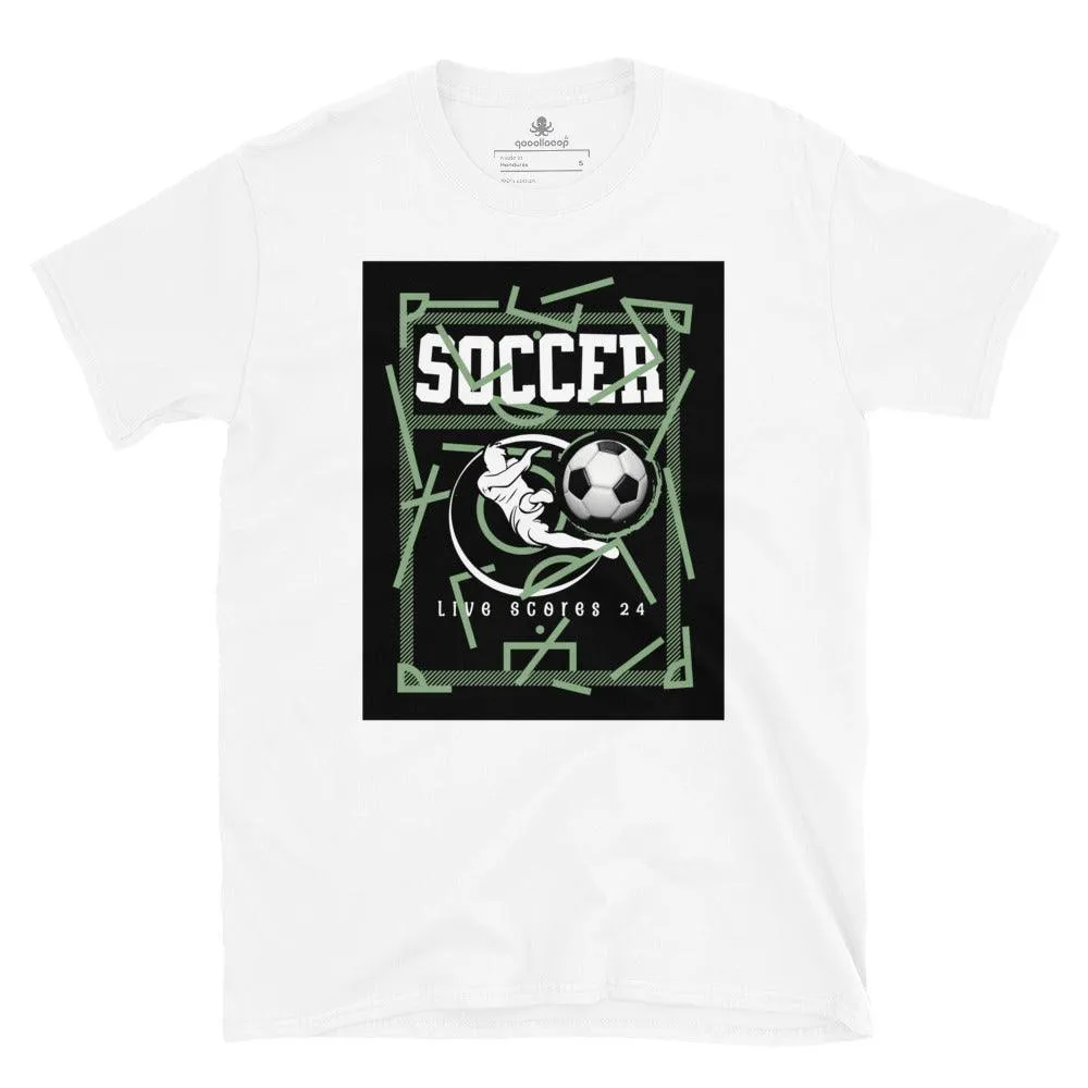 Soccer Live Scores 24 |Short-Sleeve Unisex Soft Style T-Shirt