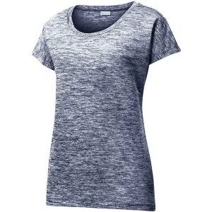 Sport-Tek Women's True Navy Electric PosiCharge Electric Heather Sporty Tee