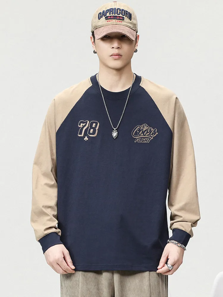 Sporty Men's Performance Long-Sleeve Tee