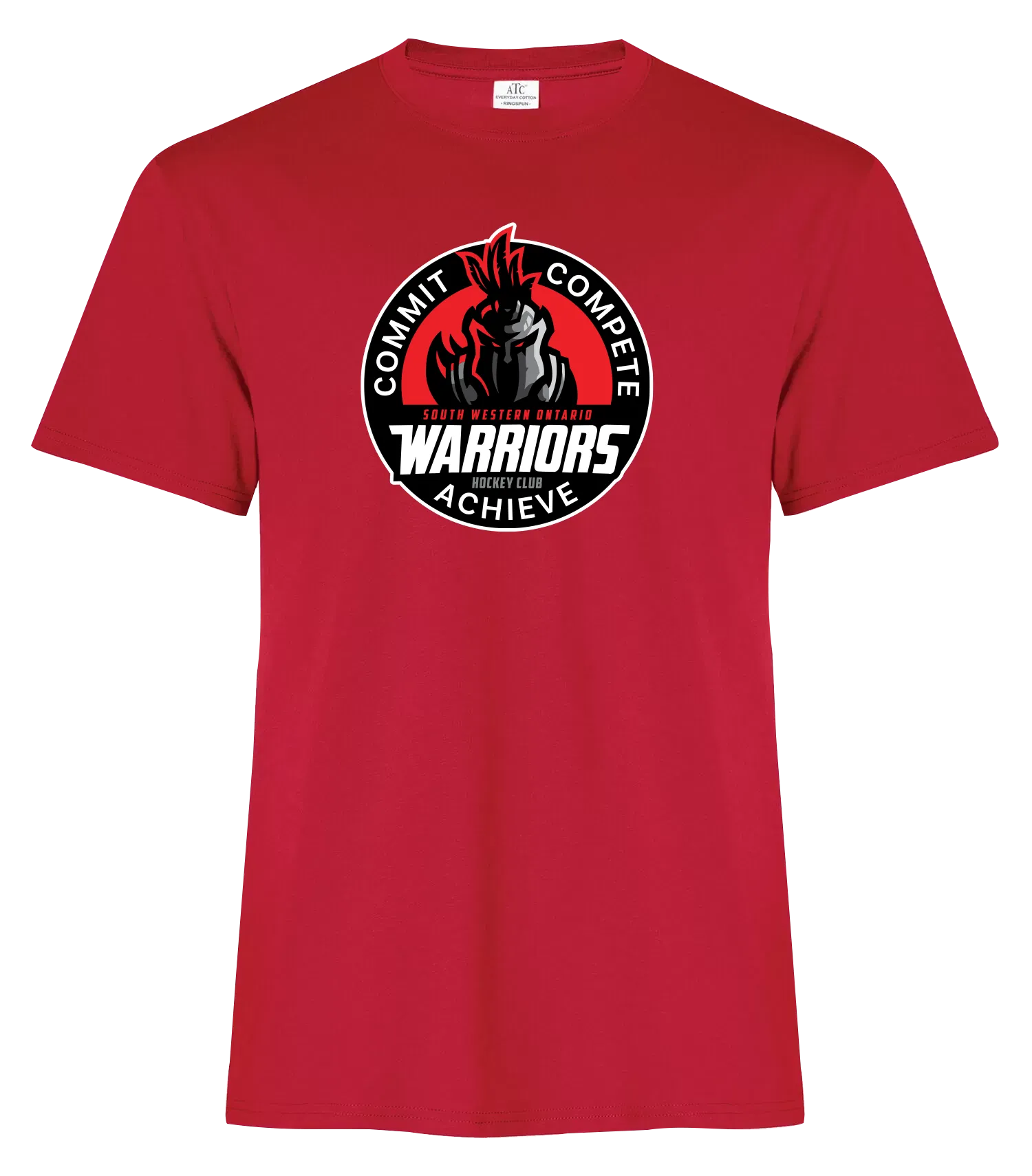 SWO Warriors Badge Youth Cotton T-Shirt with Printed Logo