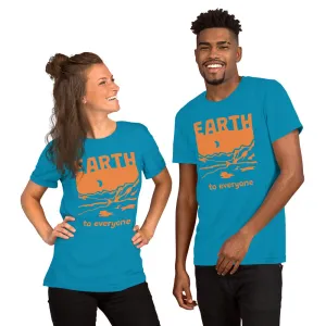 T-Shirts - Earth To Everyone (Glamourange Environment Staple T-Shirts - Front Print)