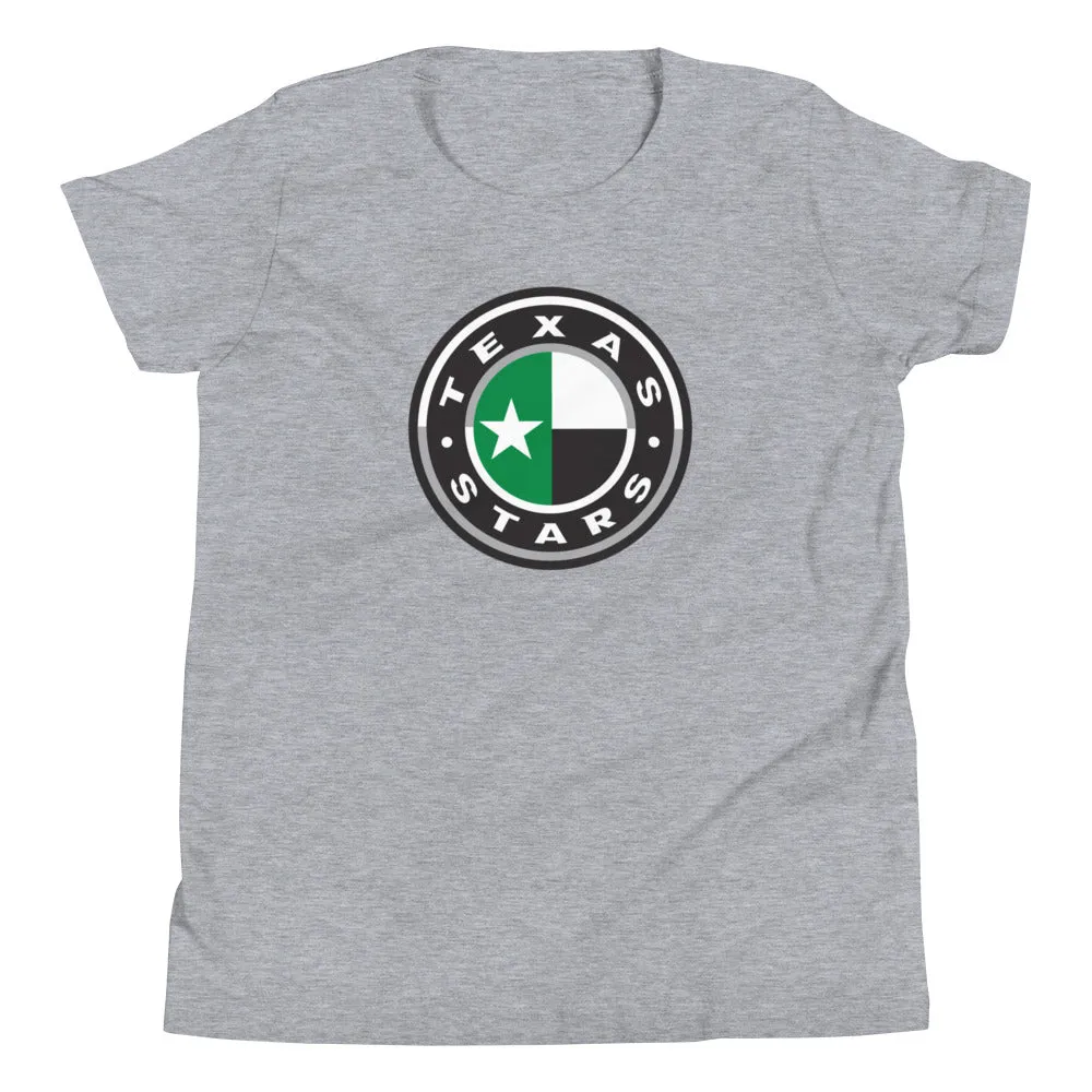 Texas Stars Secondary Logo Youth Short Sleeve T-Shirt