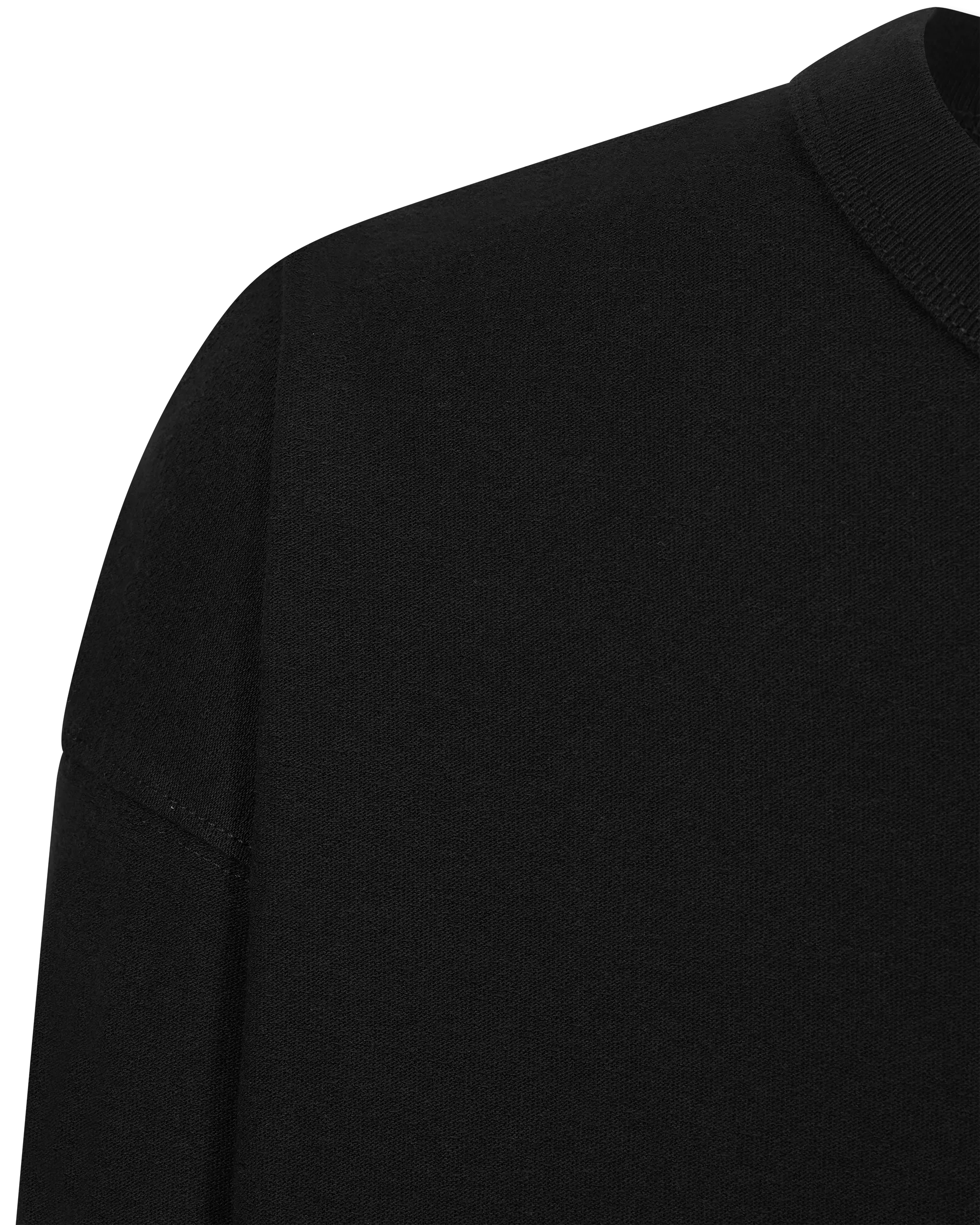 Textured Logo Jersey Long Sleeve Shirt