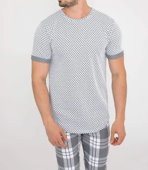 Textured Short Sleeved Textured T-shirt