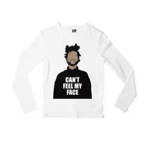 The Weeknd Full Sleeves T shirt - Can't Feel My Face