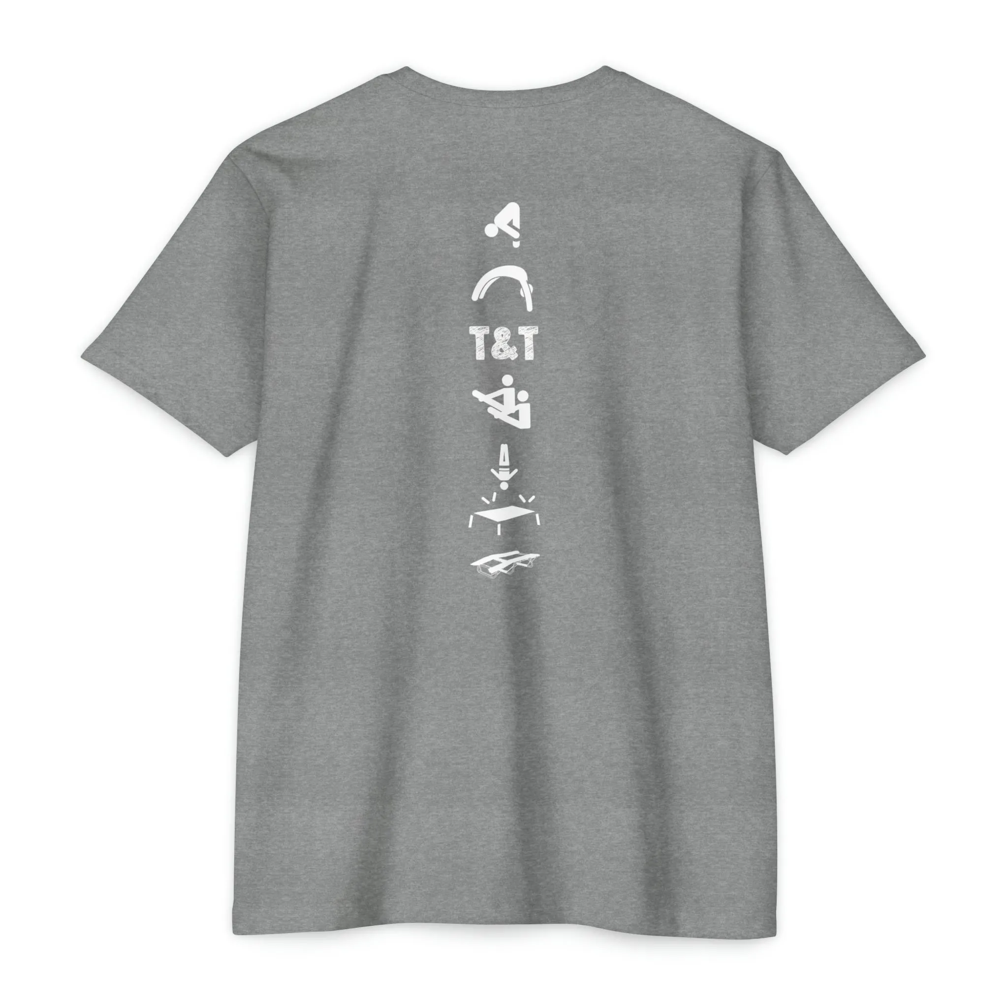 Trampoline & Tumbling Events Spine T-Shirt