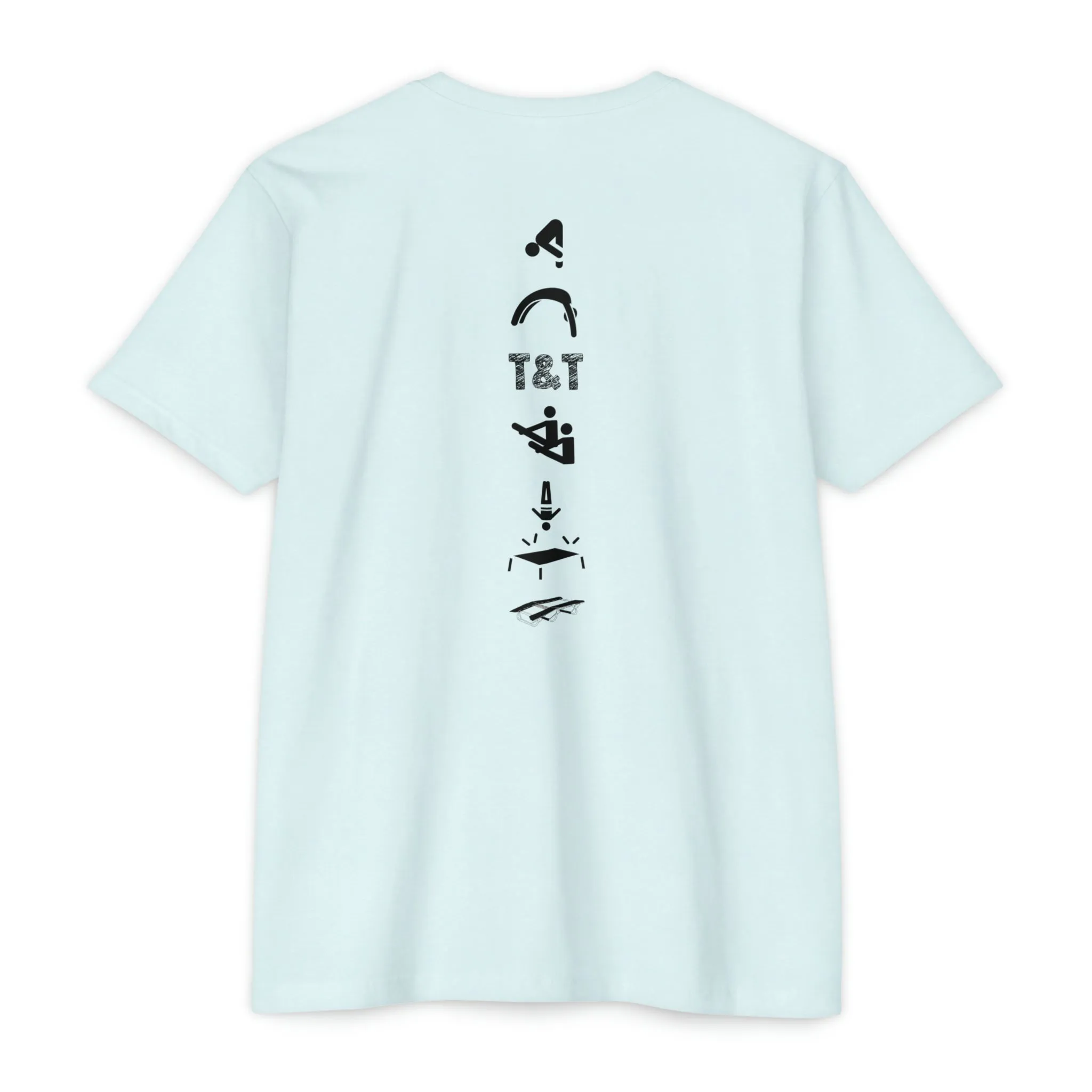 Trampoline & Tumbling Events Spine T-Shirt
