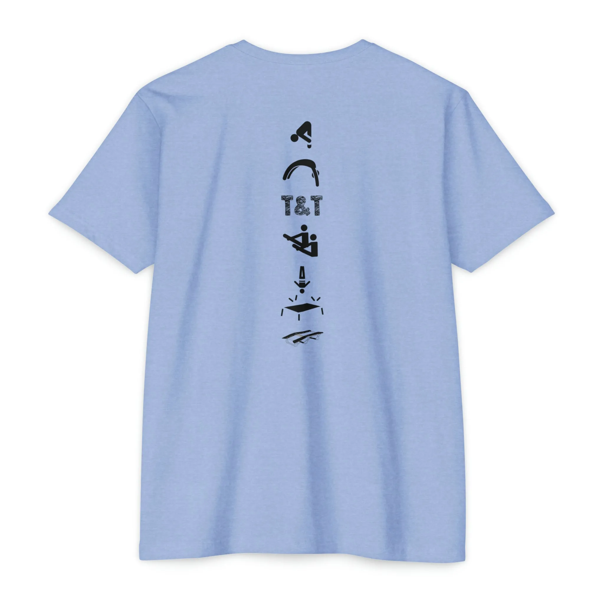 Trampoline & Tumbling Events Spine T-Shirt