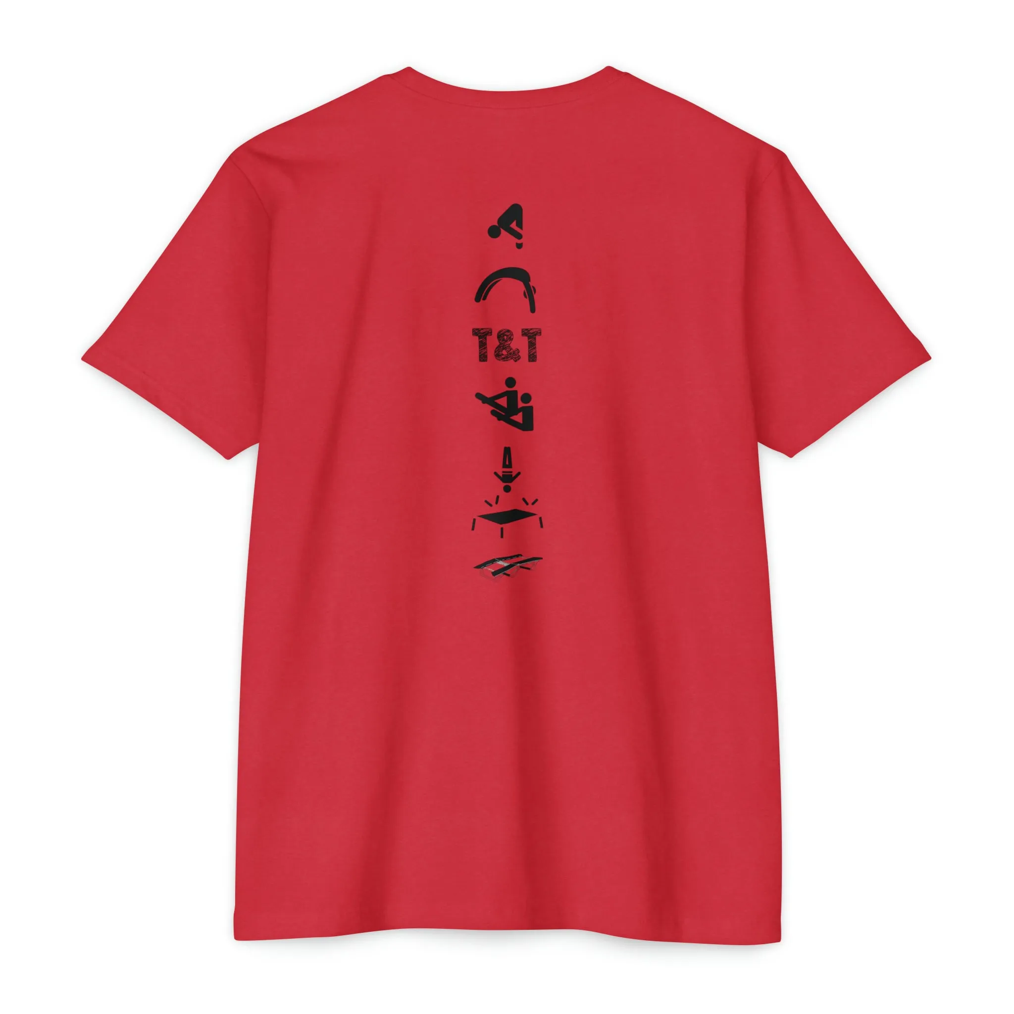 Trampoline & Tumbling Events Spine T-Shirt