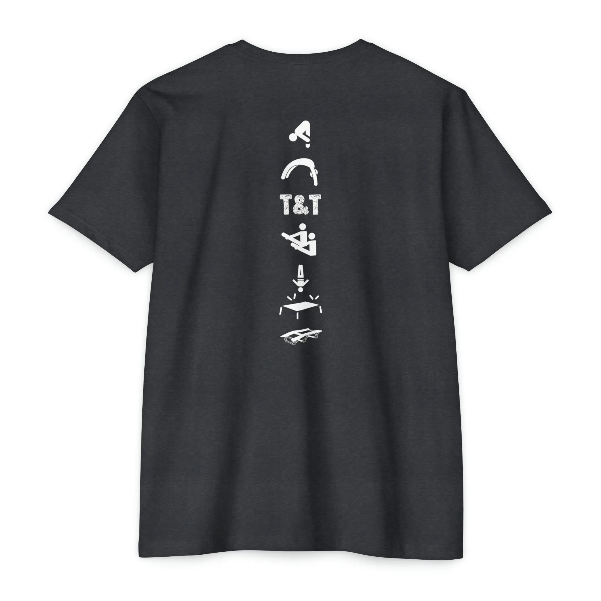 Trampoline & Tumbling Events Spine T-Shirt