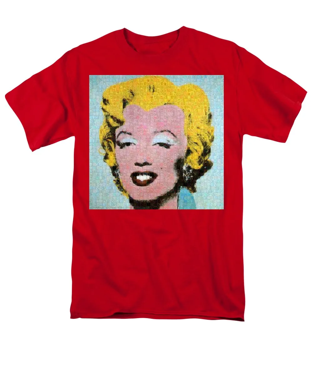 Tribute to Andy Warhol - 1 - Men's T-Shirt  (Regular Fit)