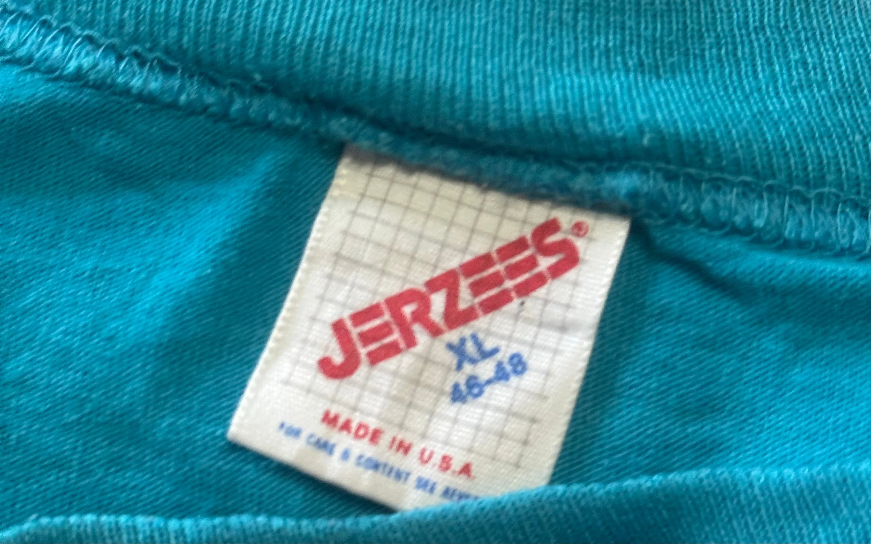 Turquoise St Louis Triumph Owners Vintage T-shirt (XL)