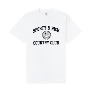 Varsity Crest Tee 'White'