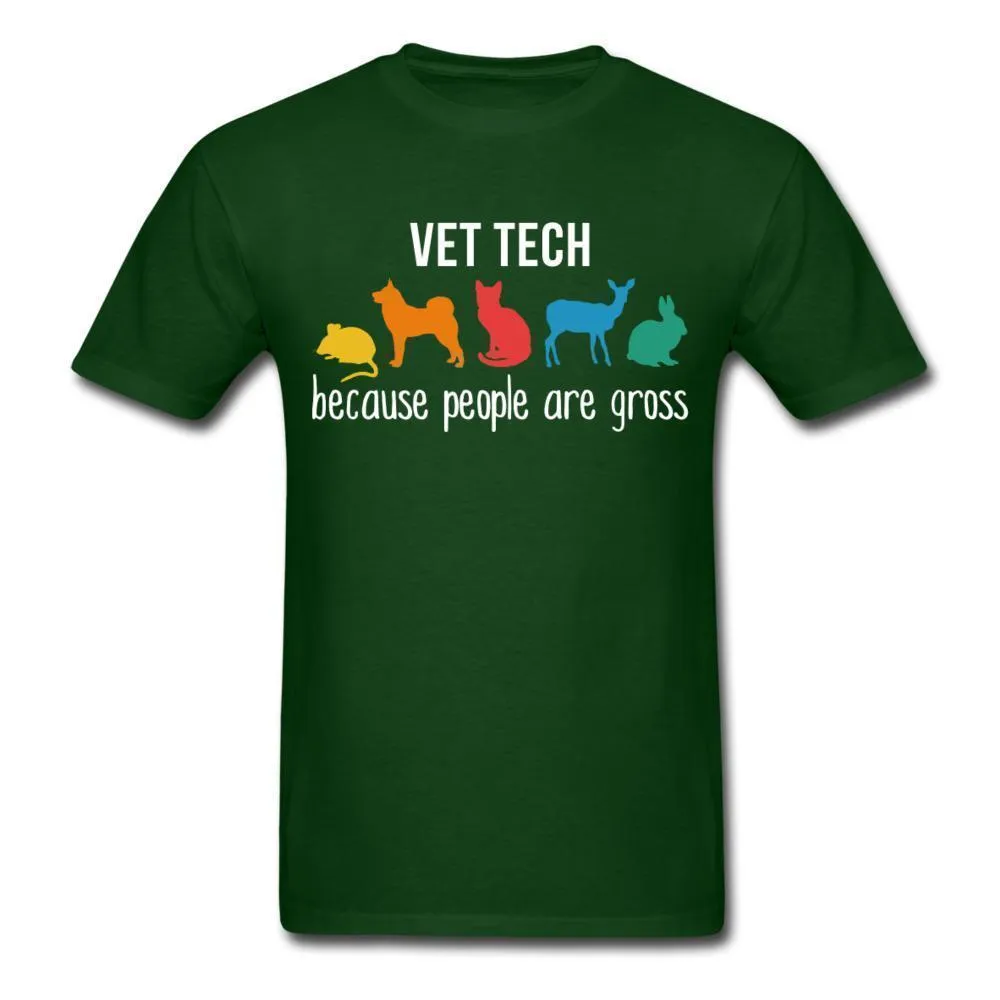 Vet tech: because people are gross Unisex T-shirt