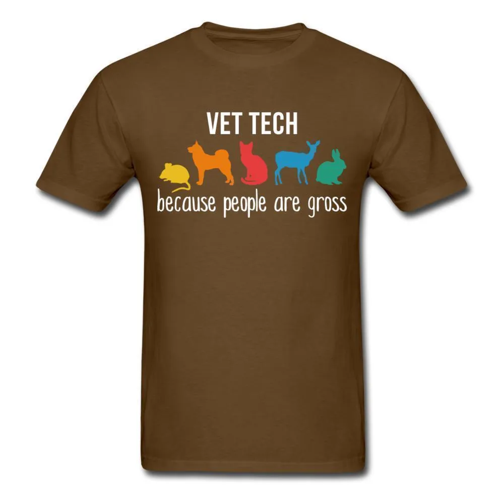 Vet tech: because people are gross Unisex T-shirt