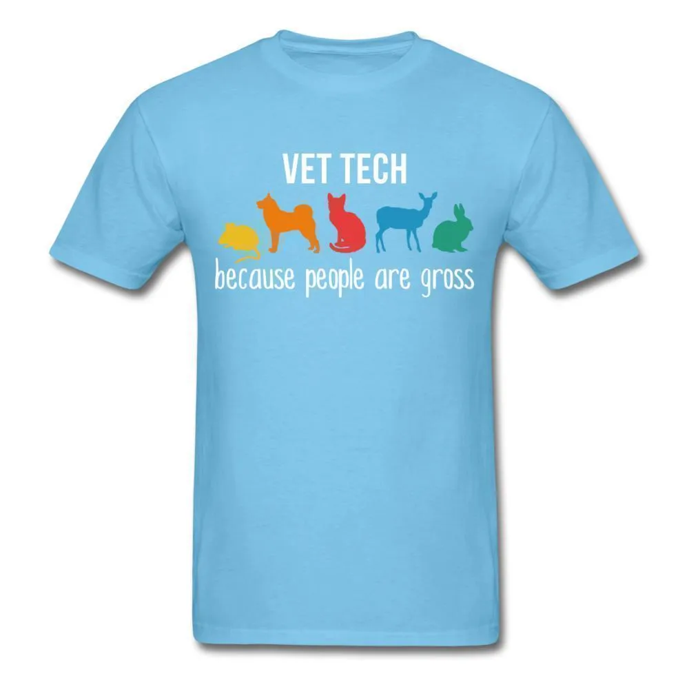 Vet tech: because people are gross Unisex T-shirt