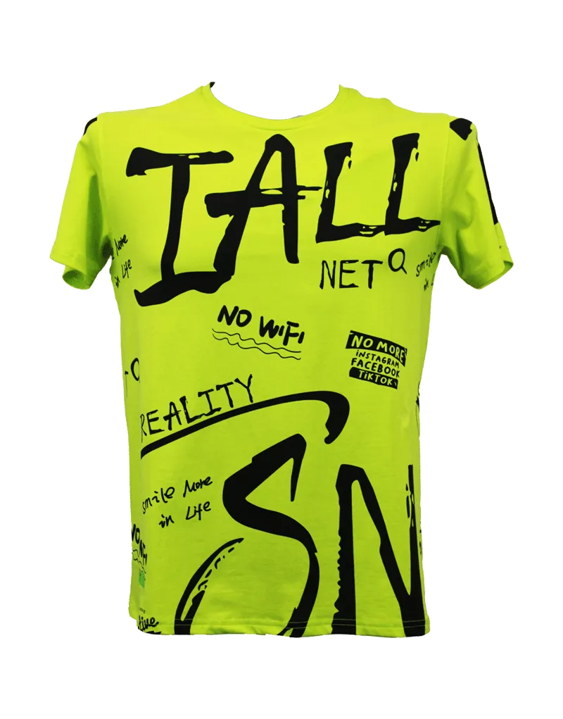 Vialli Creato T-Shirt (Neon Green)