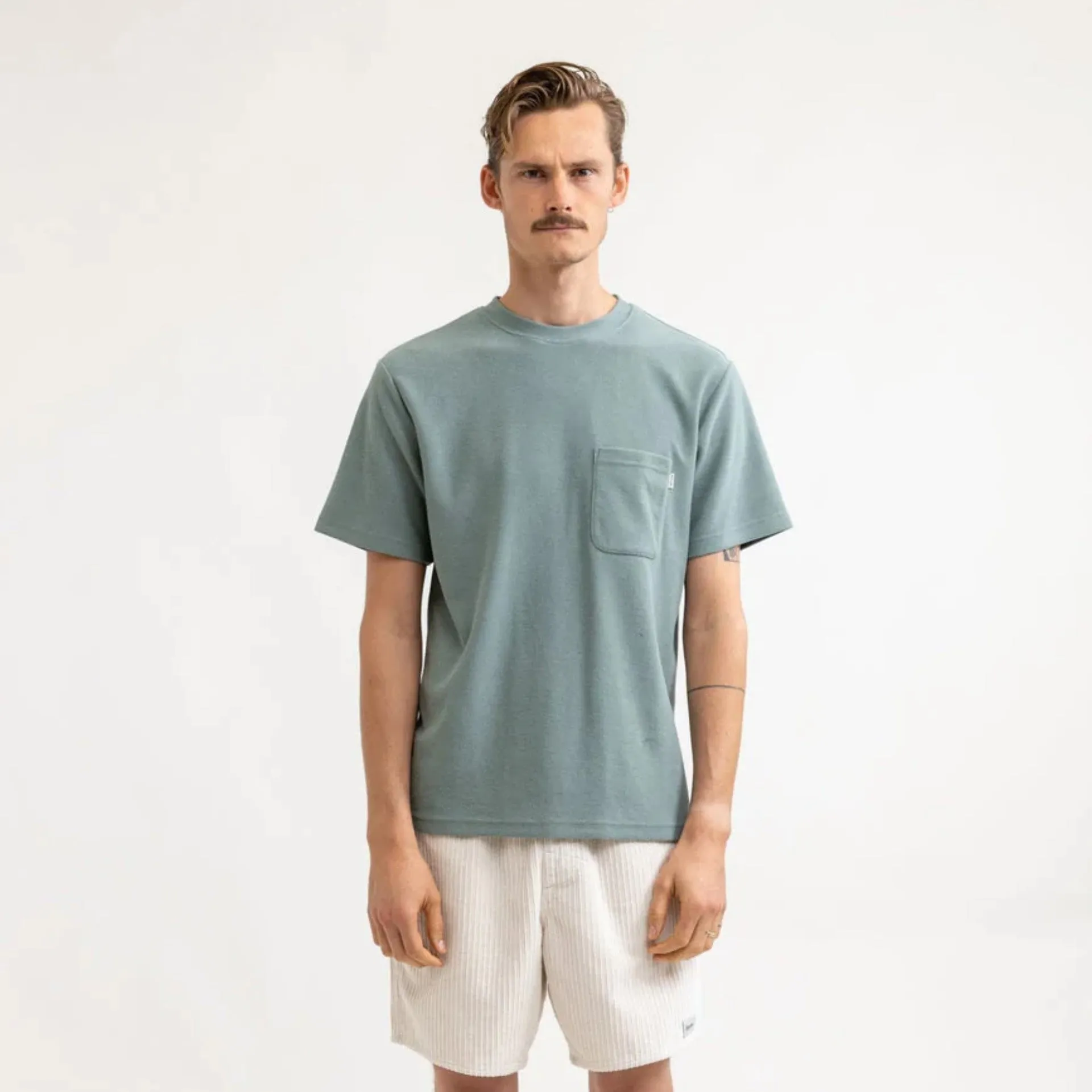 Vintage Terry SS T-Shirt (Vintage Teal)
