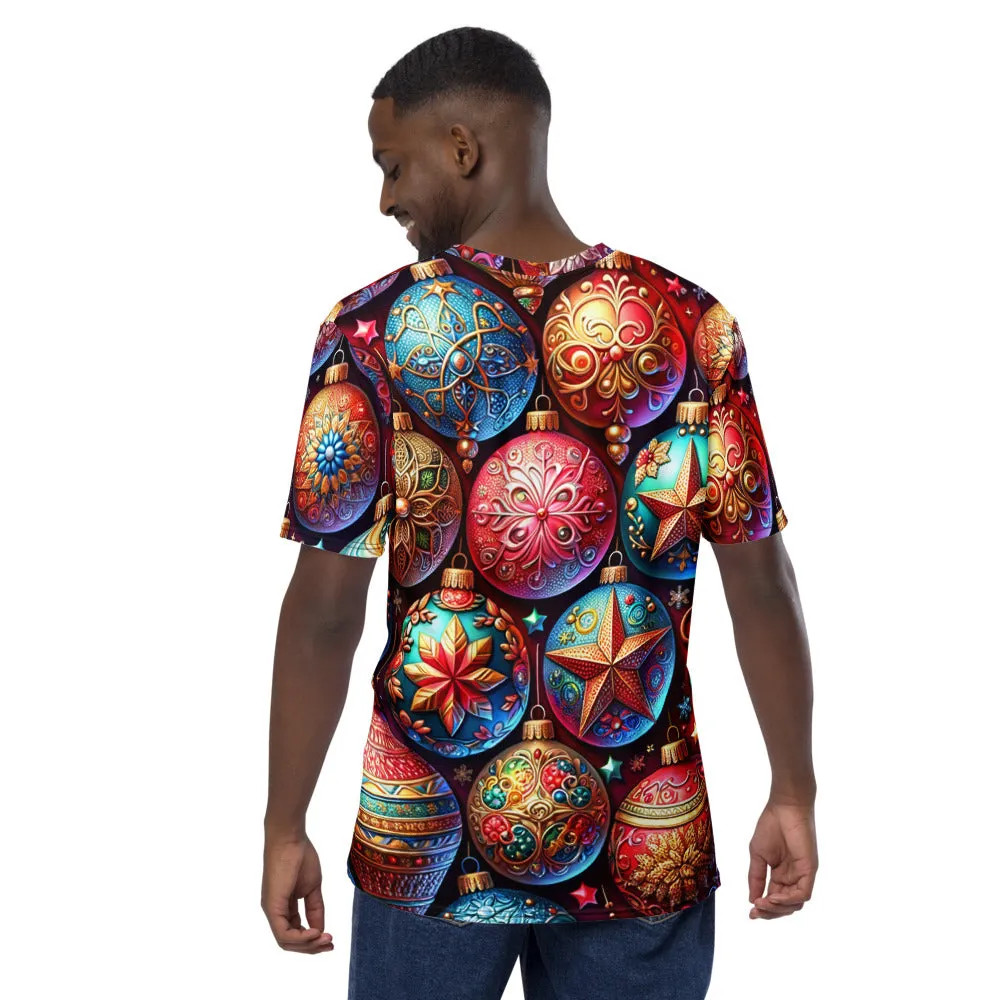 Whimsical Winter Wear Men's Crew Neck T-Shirt