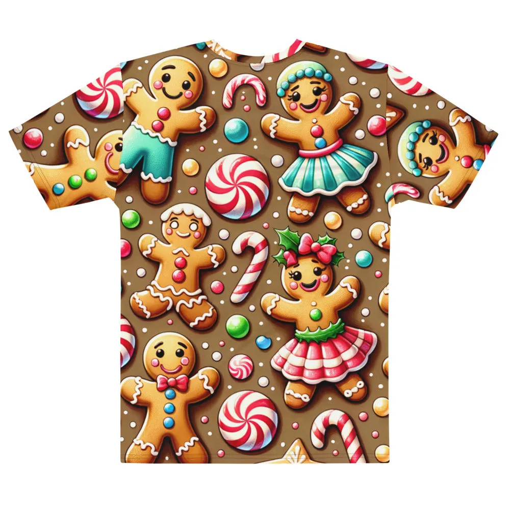 Whimsical Winter Wear Men's Crew Neck T-Shirt