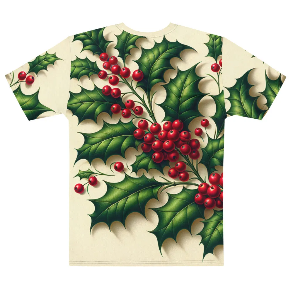 Whimsical Winter Wear Men's Crew Neck T-Shirt
