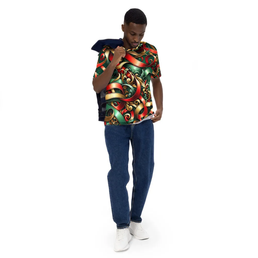 Whimsical Winter Wear Men's Crew Neck T-Shirt