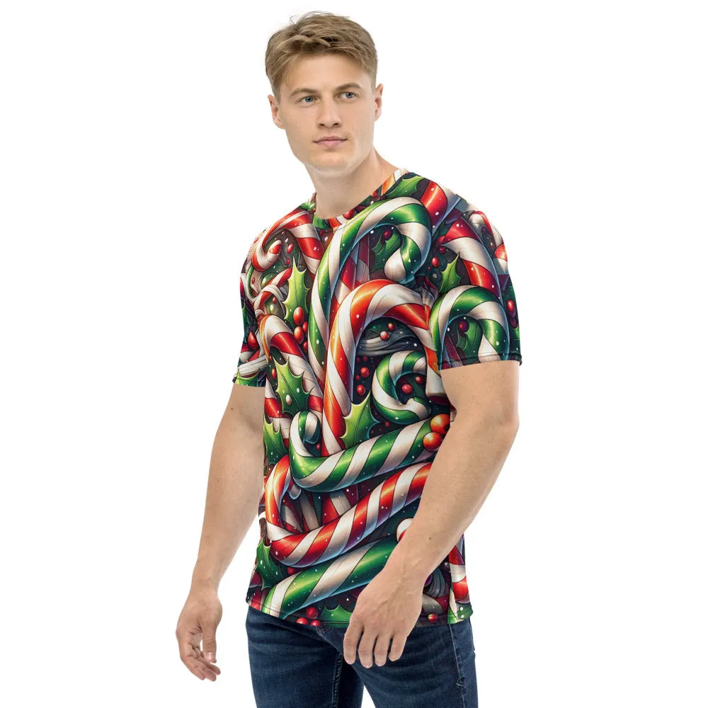 Whimsical Winter Wear Men's Crew Neck T-Shirt