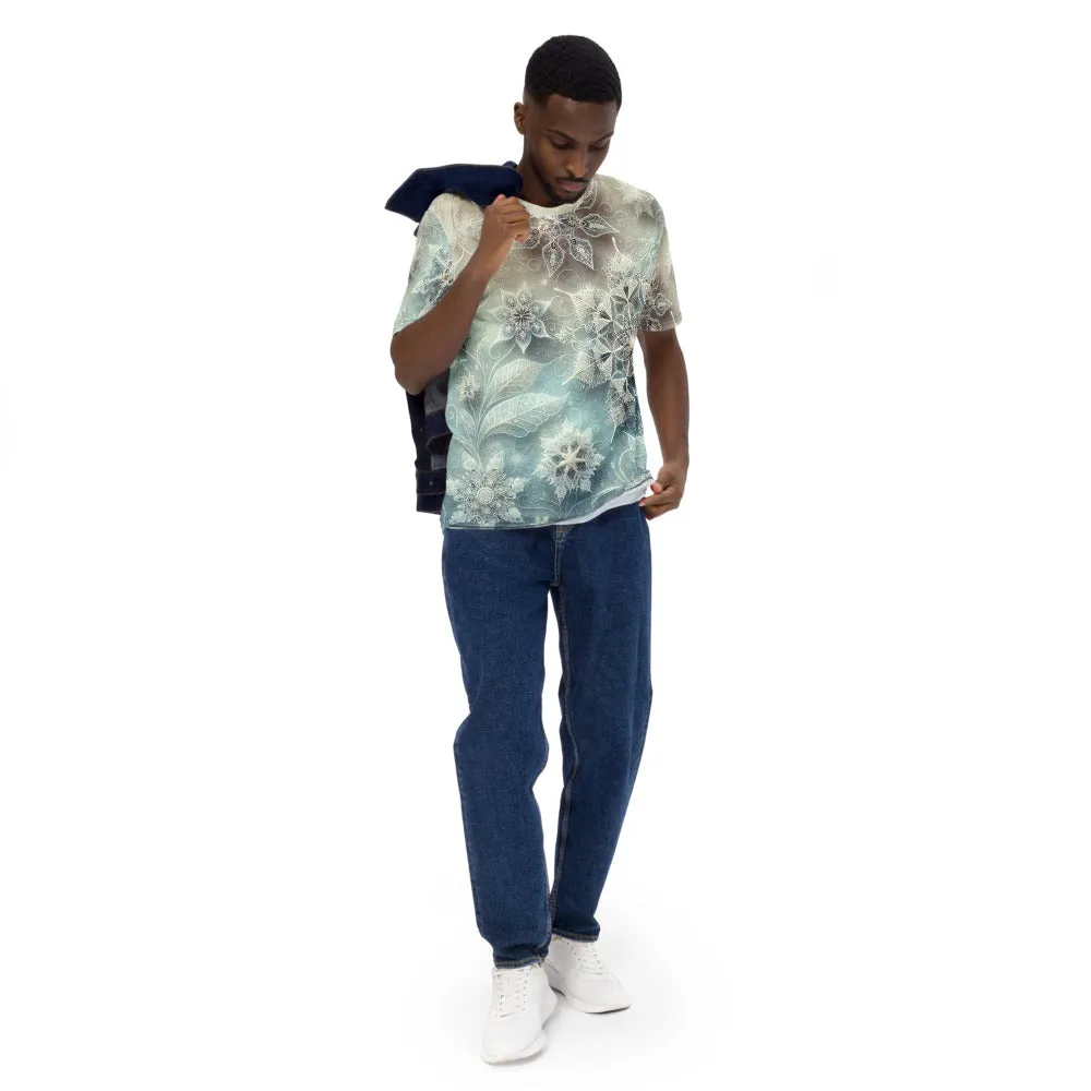 Whimsical Winter Wear Men's Crew Neck T-Shirt
