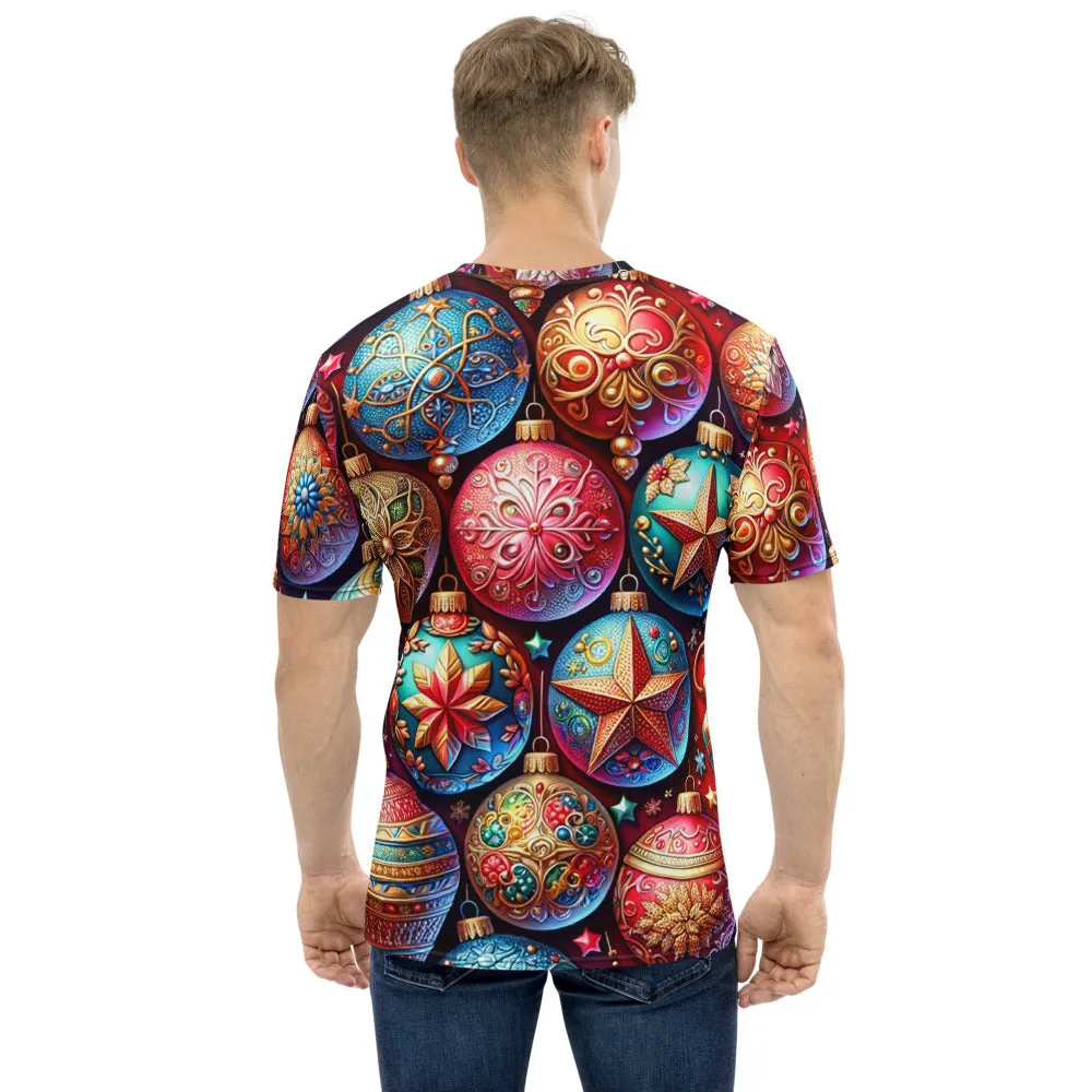 Whimsical Winter Wear Men's Crew Neck T-Shirt
