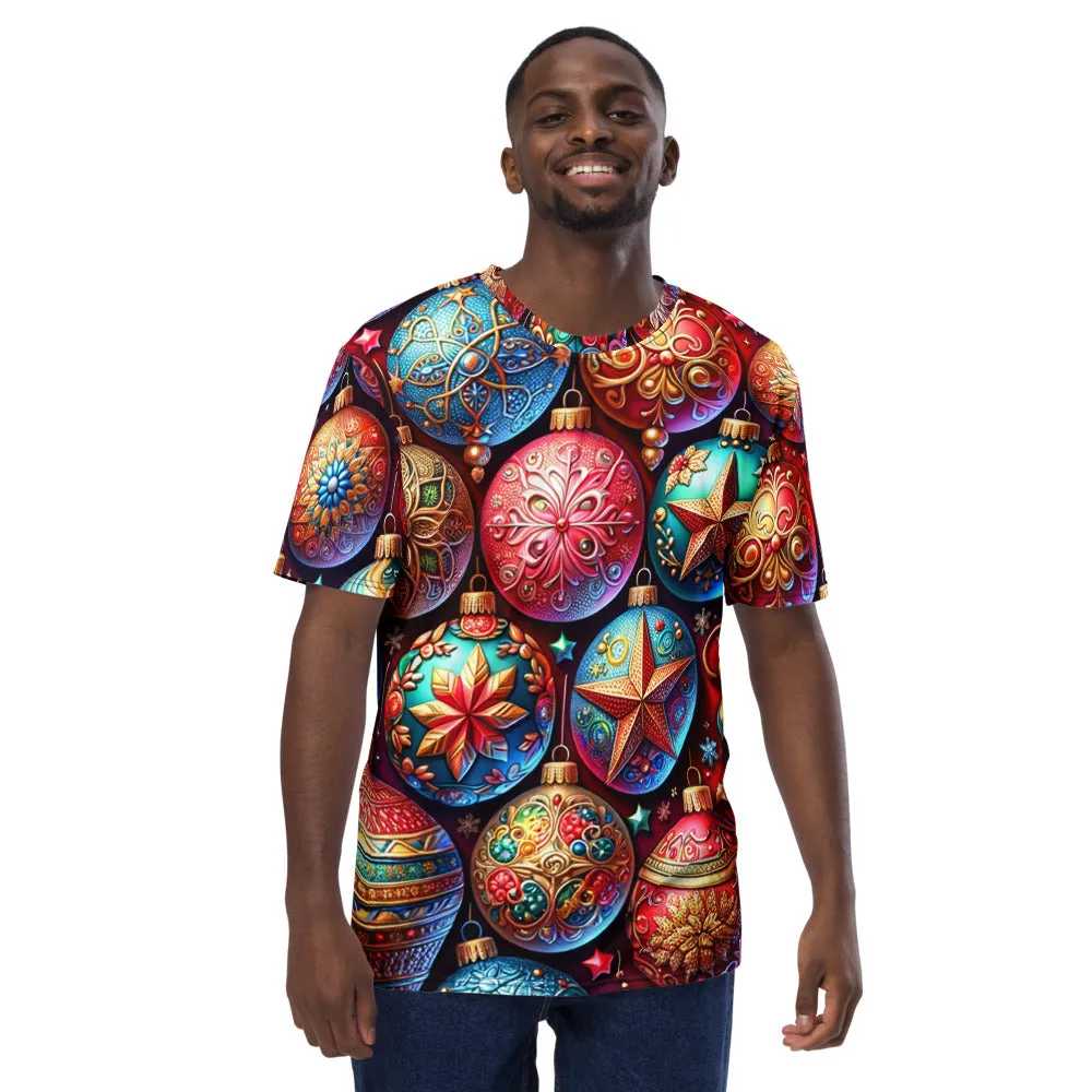 Whimsical Winter Wear Men's Crew Neck T-Shirt