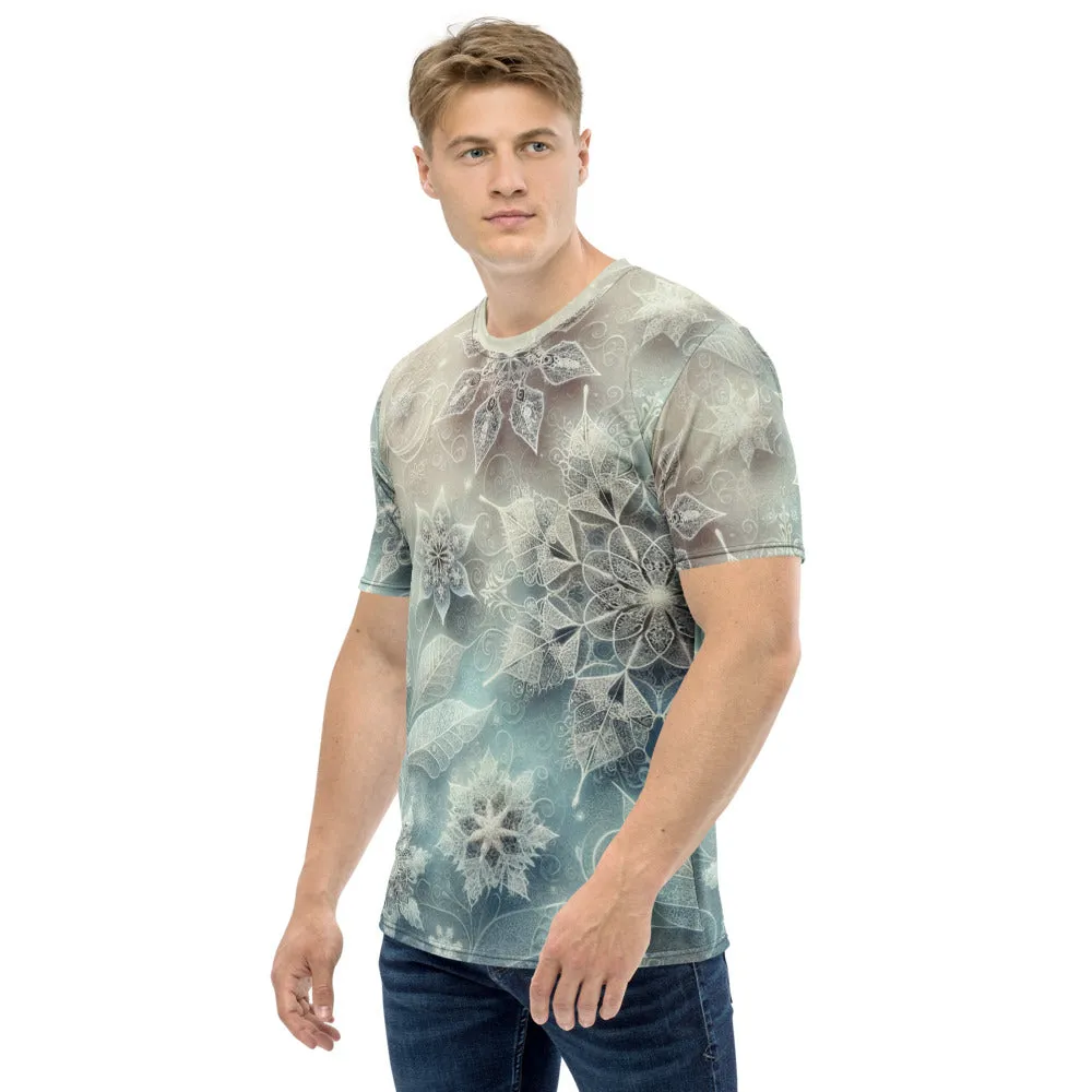 Whimsical Winter Wear Men's Crew Neck T-Shirt