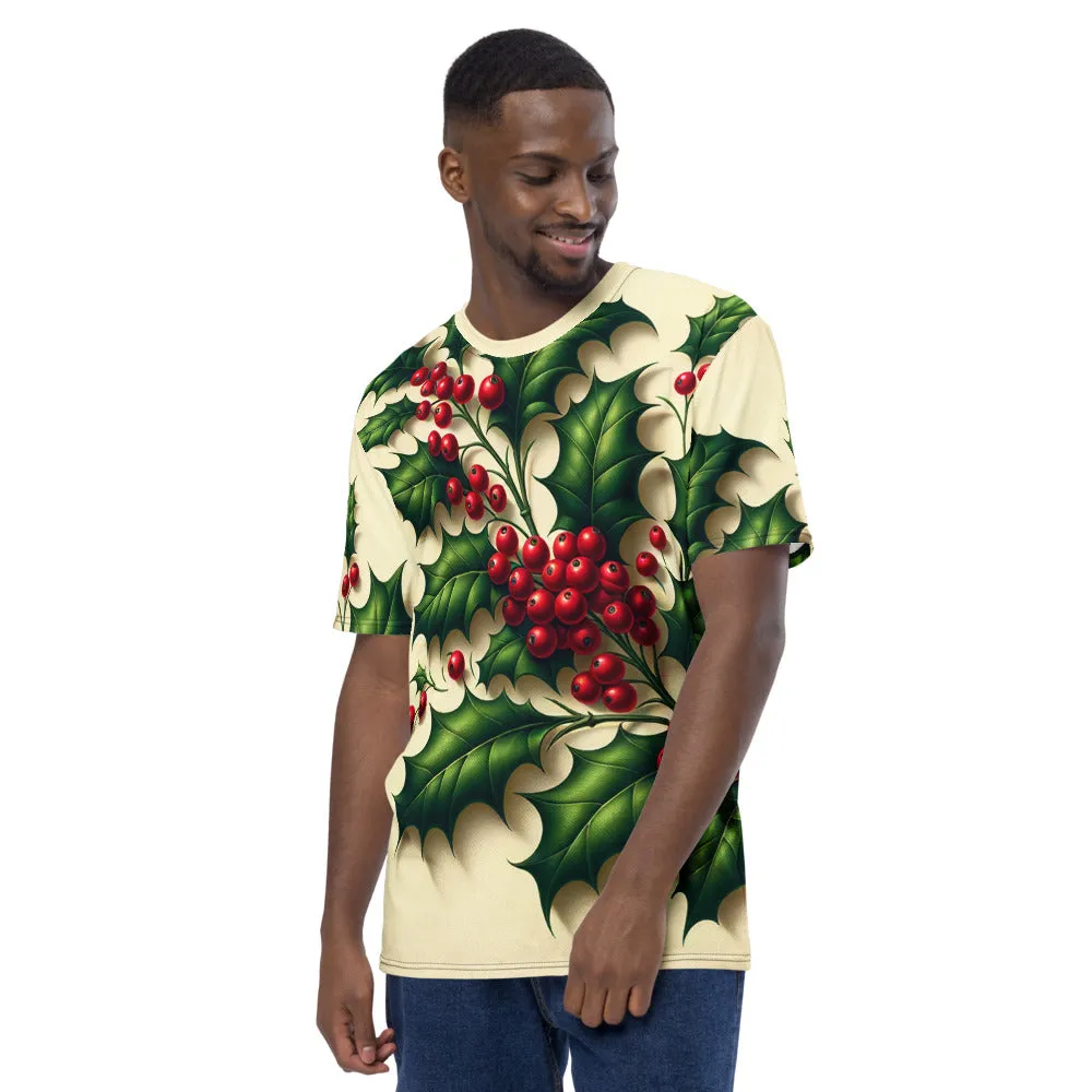 Whimsical Winter Wear Men's Crew Neck T-Shirt