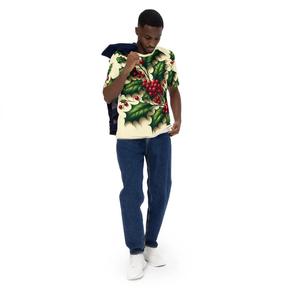 Whimsical Winter Wear Men's Crew Neck T-Shirt