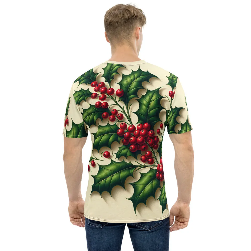 Whimsical Winter Wear Men's Crew Neck T-Shirt