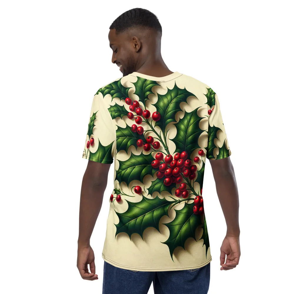 Whimsical Winter Wear Men's Crew Neck T-Shirt