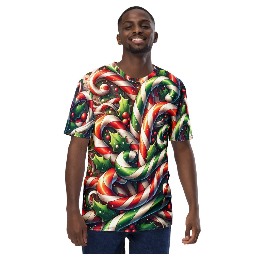 Whimsical Winter Wear Men's Crew Neck T-Shirt