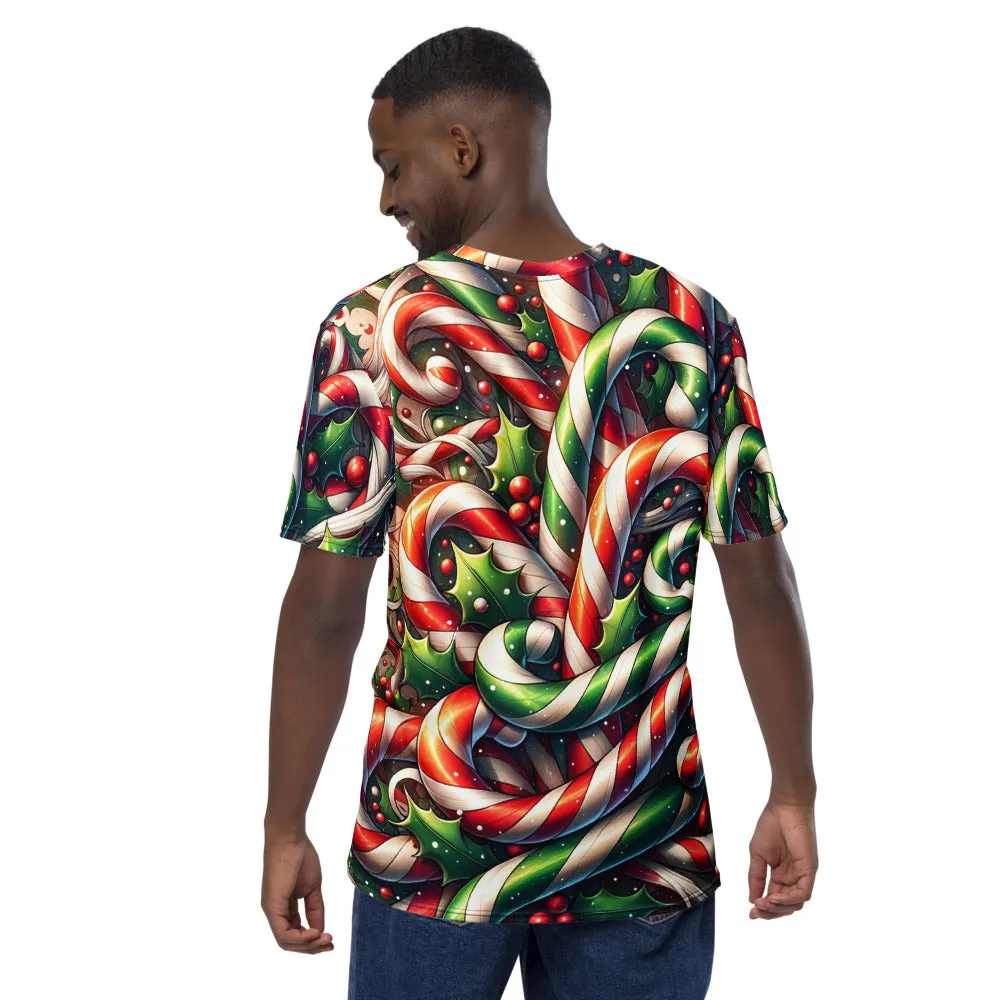 Whimsical Winter Wear Men's Crew Neck T-Shirt