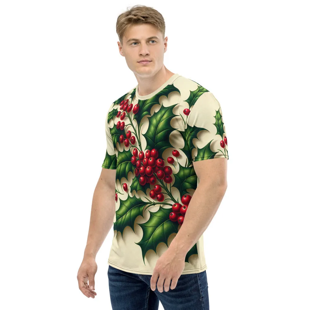 Whimsical Winter Wear Men's Crew Neck T-Shirt