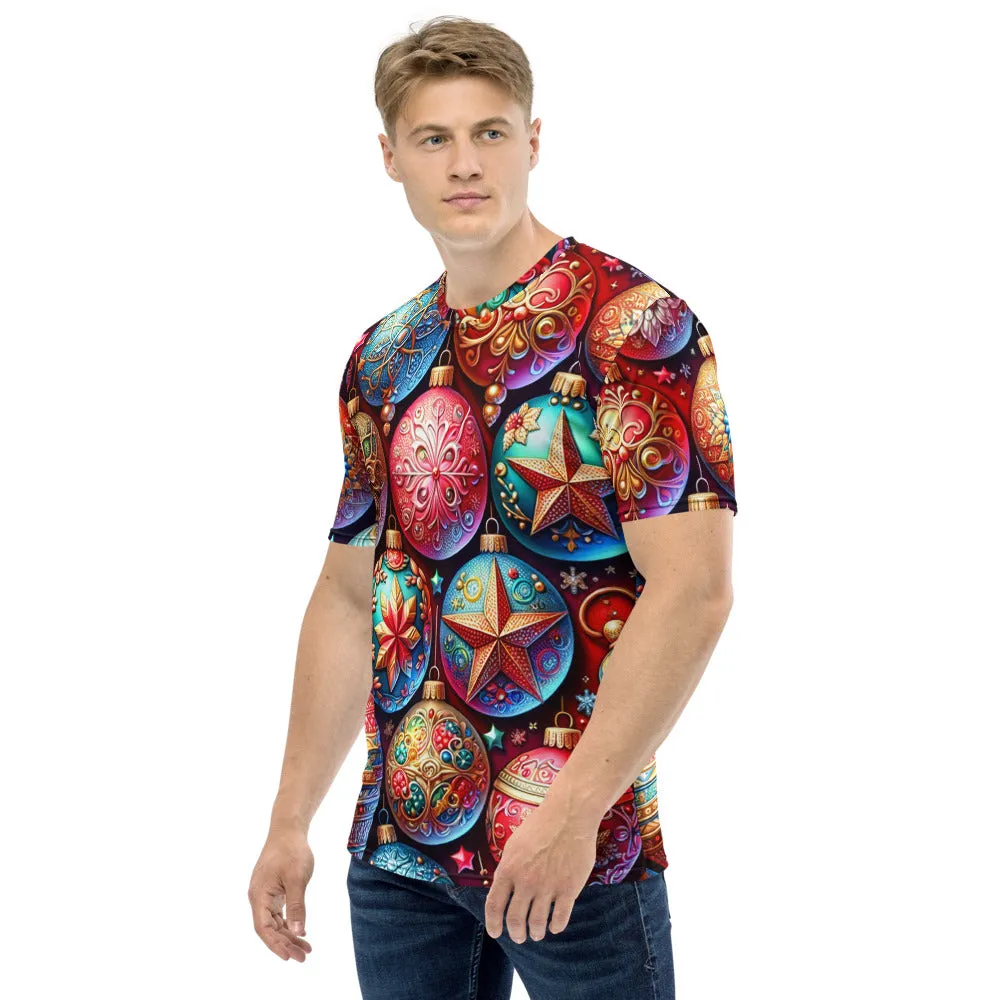 Whimsical Winter Wear Men's Crew Neck T-Shirt