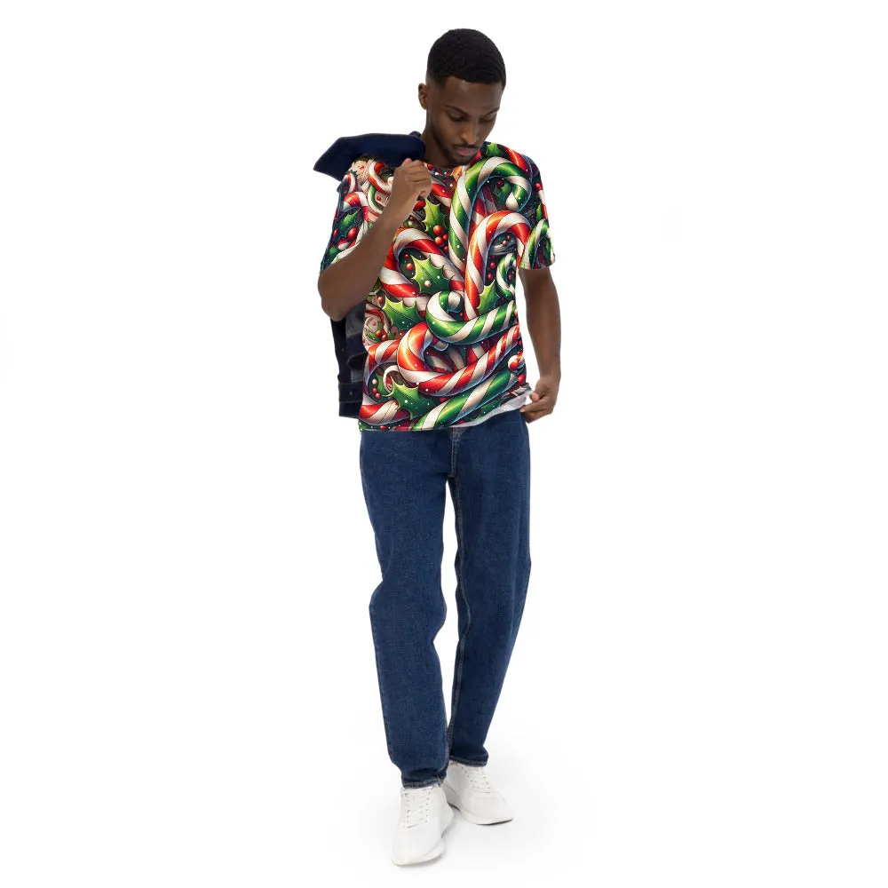 Whimsical Winter Wear Men's Crew Neck T-Shirt