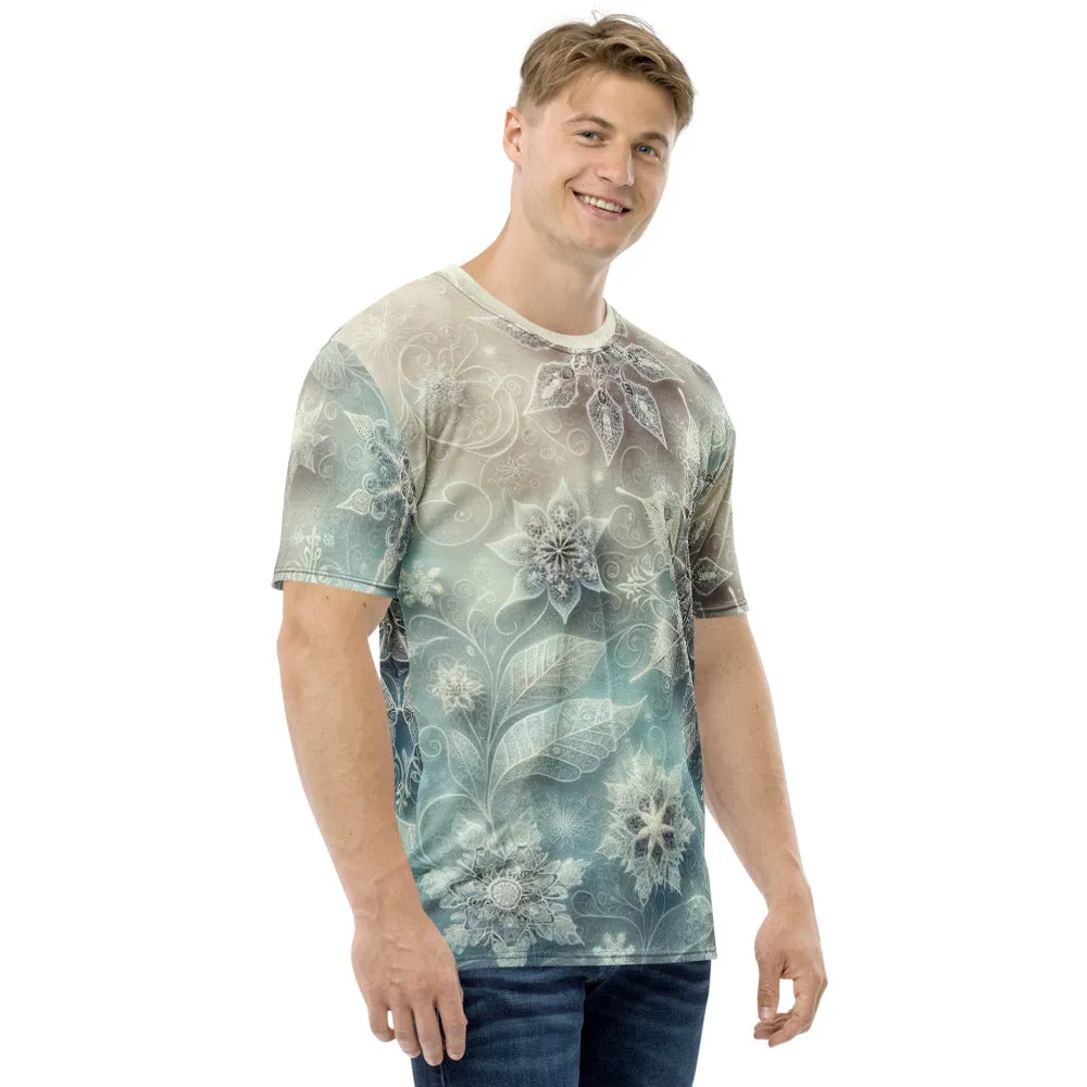 Whimsical Winter Wear Men's Crew Neck T-Shirt