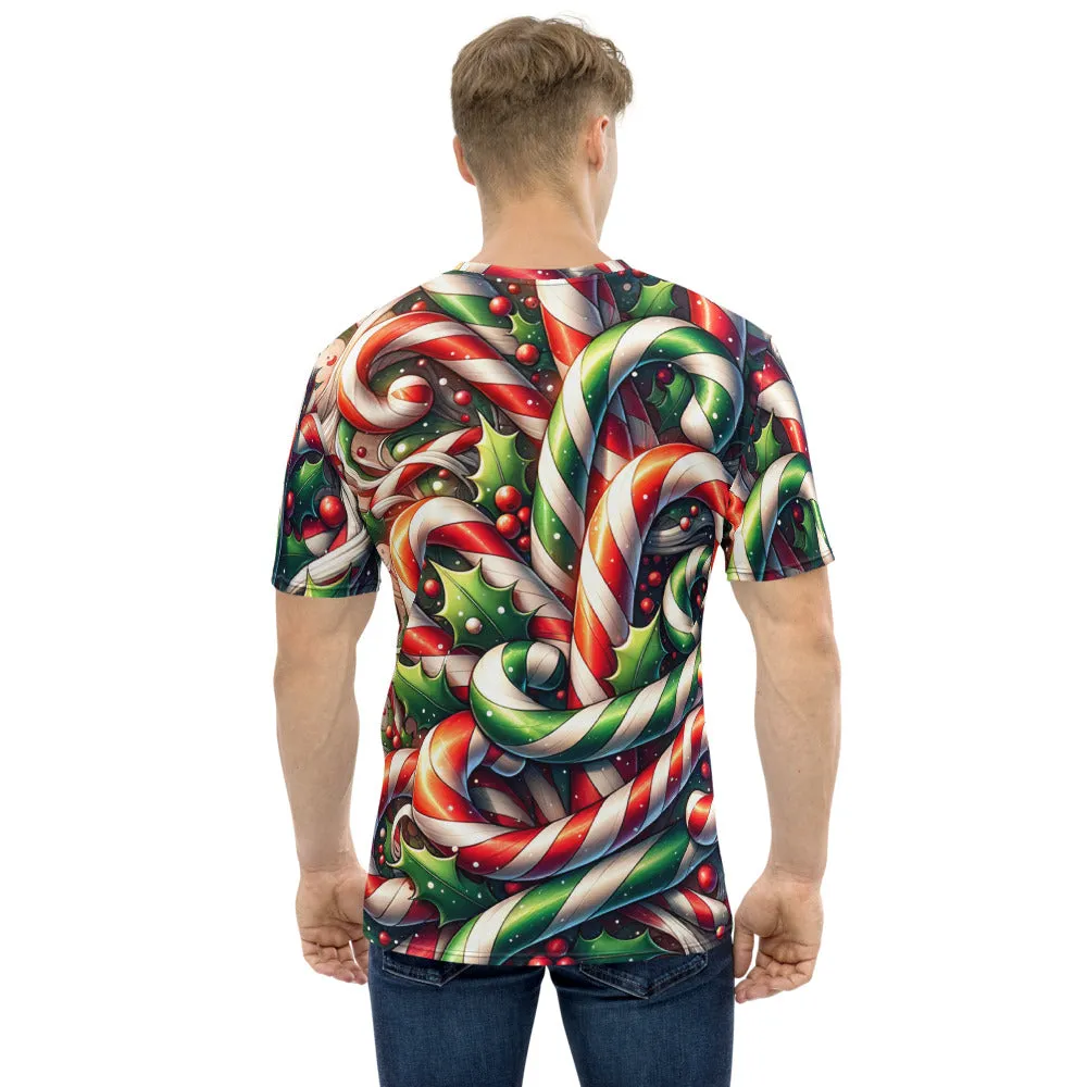 Whimsical Winter Wear Men's Crew Neck T-Shirt