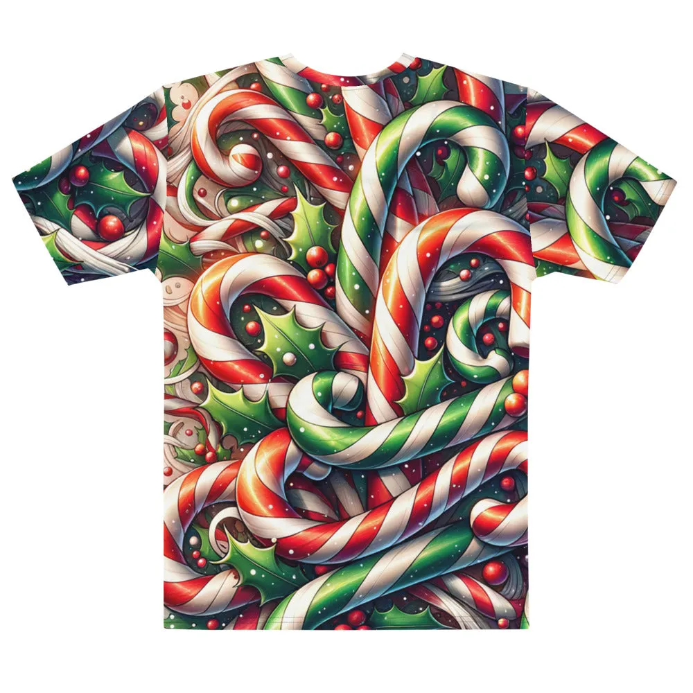 Whimsical Winter Wear Men's Crew Neck T-Shirt