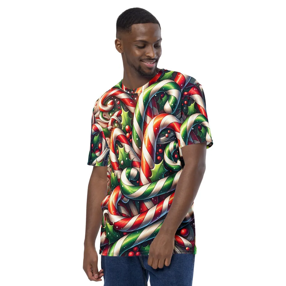 Whimsical Winter Wear Men's Crew Neck T-Shirt