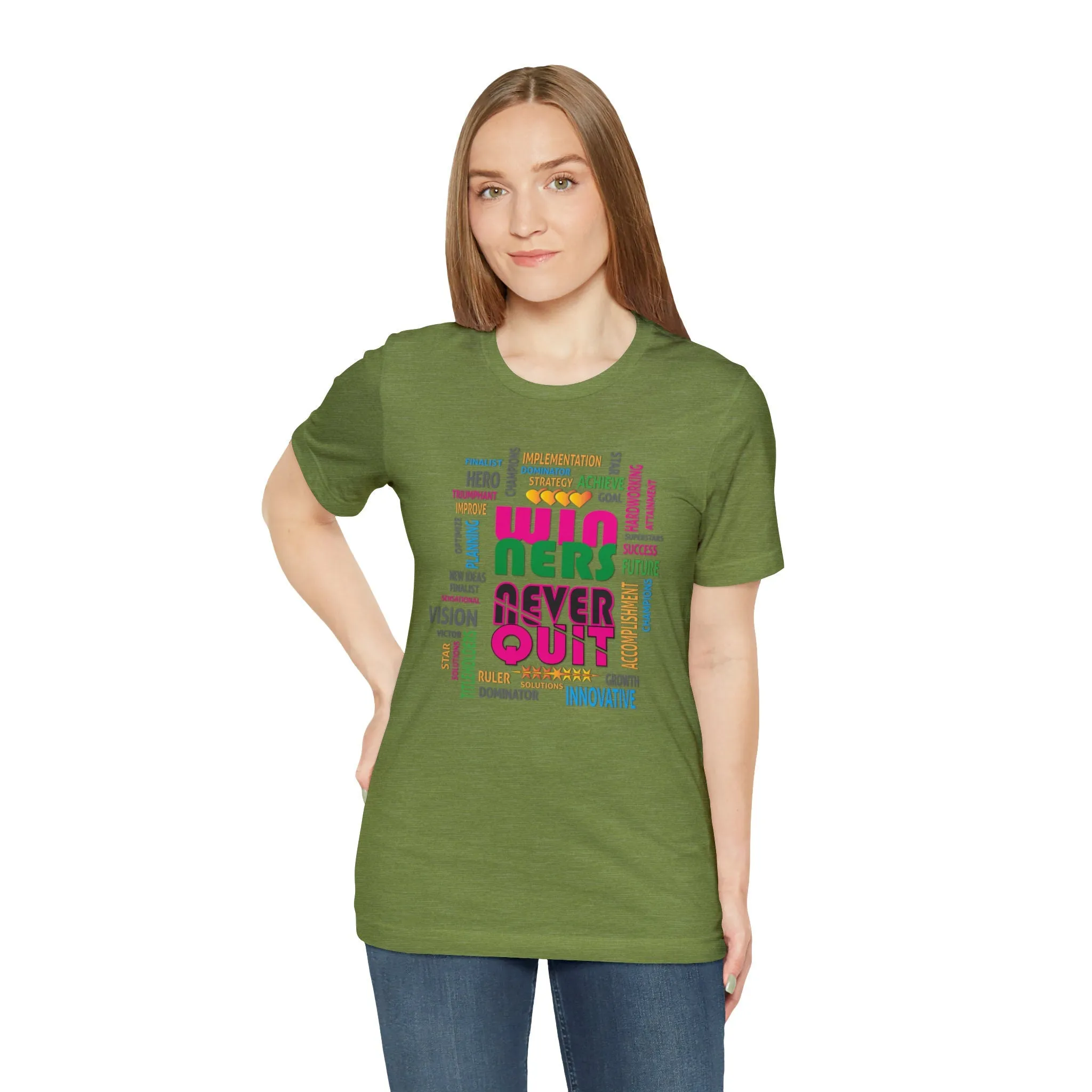 Winners Hardworking Achievers Etsy T-Shirt | Winners T-shirt Innovative Planners | Champions