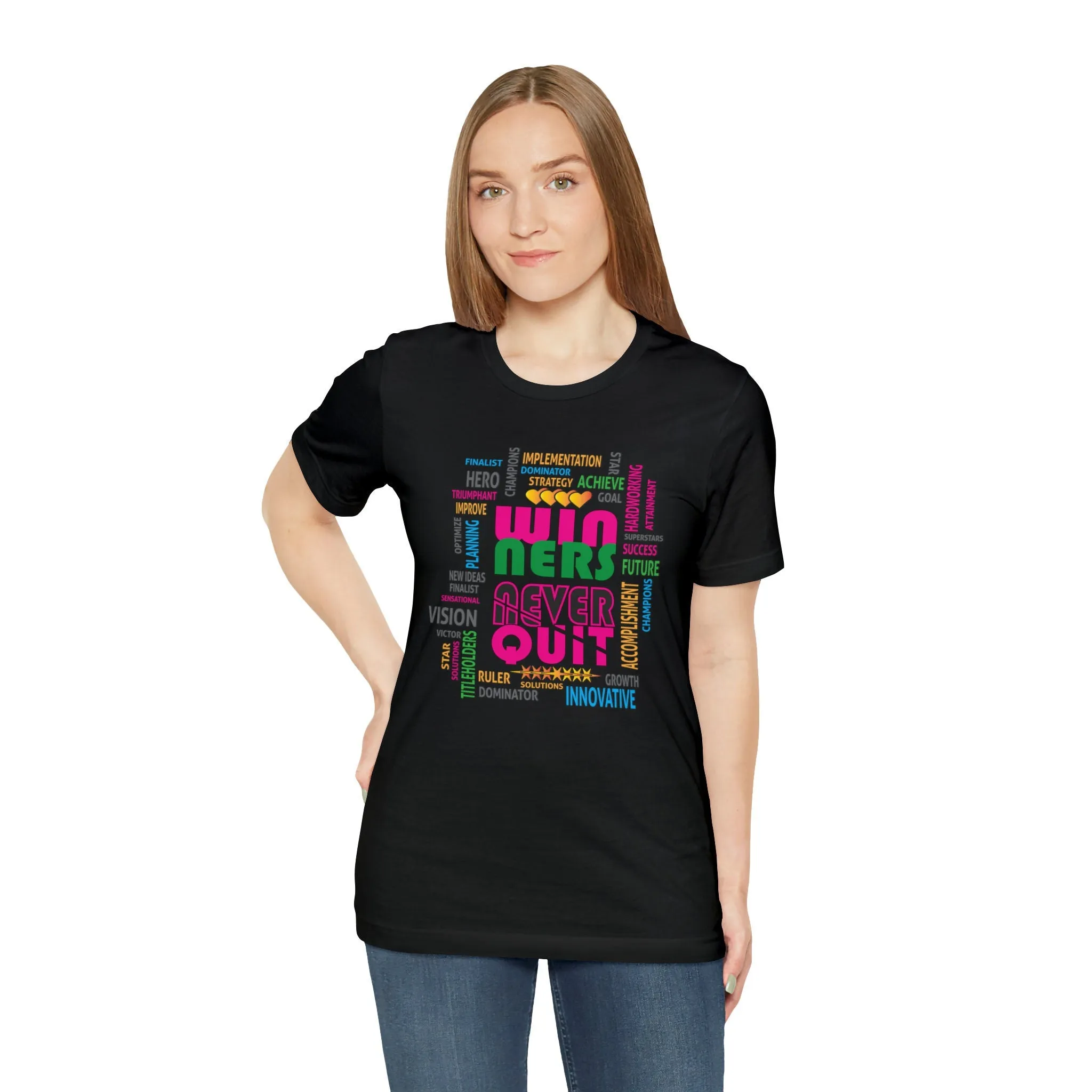Winners Hardworking Achievers Etsy T-Shirt | Winners T-shirt Innovative Planners | Champions