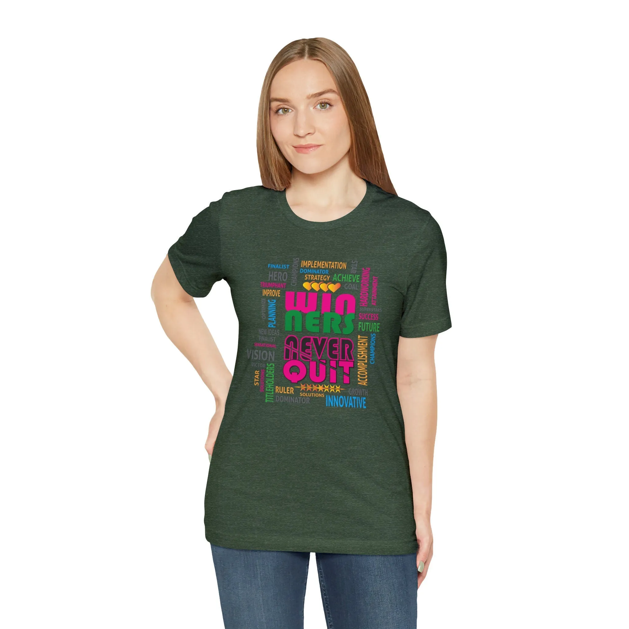 Winners Hardworking Achievers Etsy T-Shirt | Winners T-shirt Innovative Planners | Champions