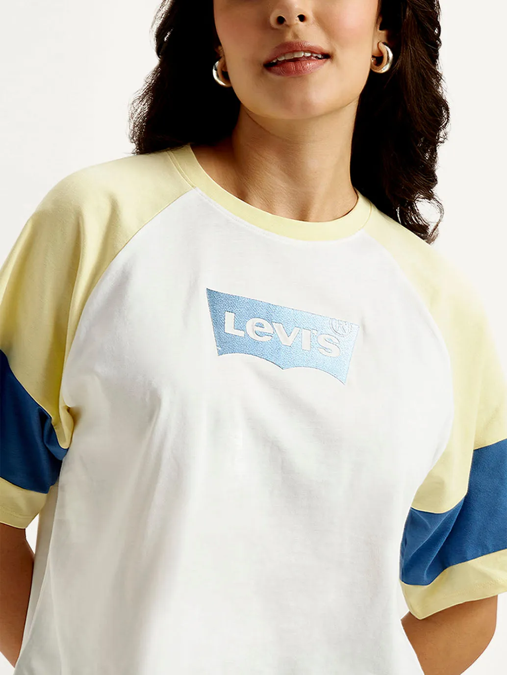 Women's Colorblock Relaxed Fit T-shirt
